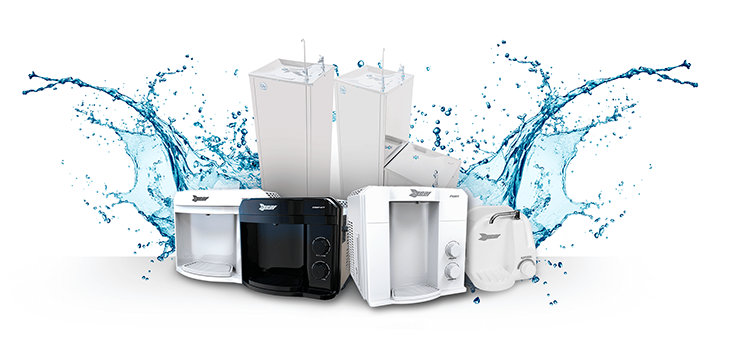 Purificadores de água Leaf