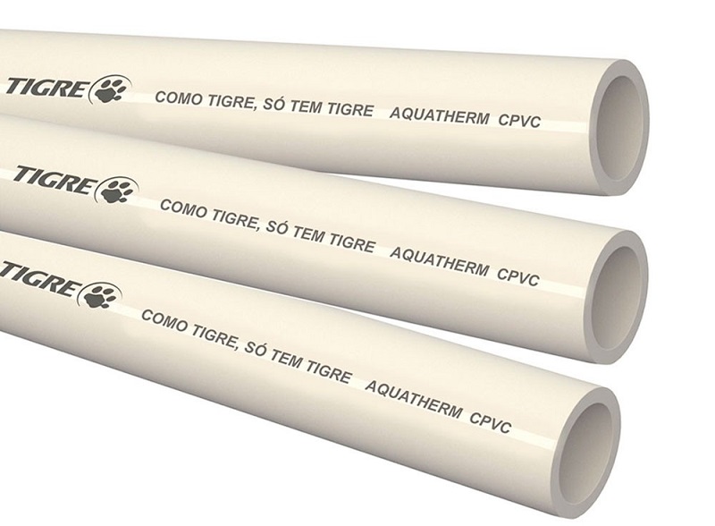 Tubos e conexões para água quente Tigre